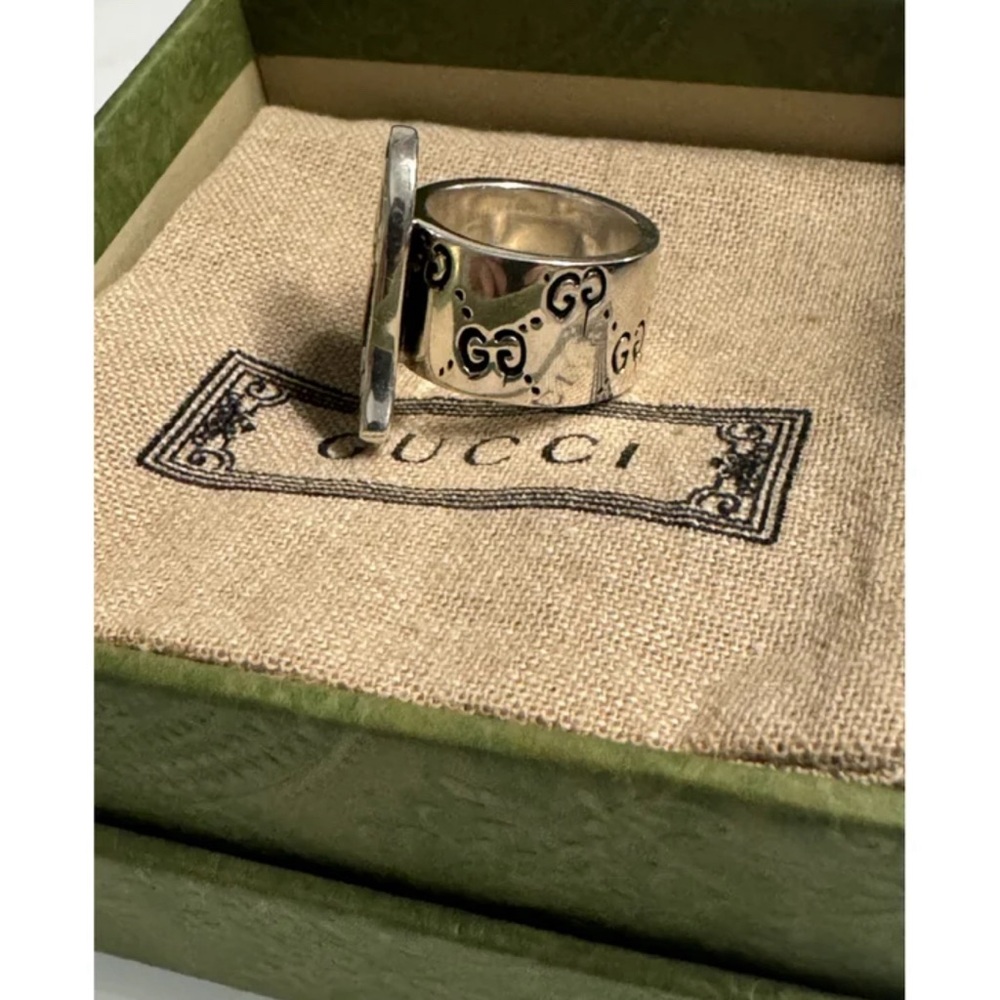Rare Gucci Ghost Diamond Ring - image 6